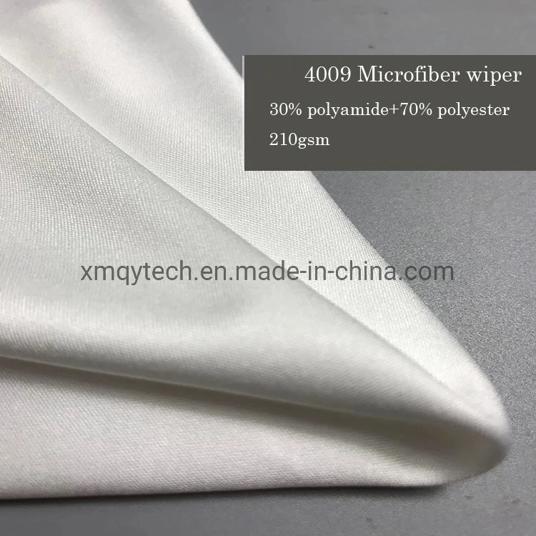 100% Polyester 1000 Class 9inch Disposable Lint Free Cleaning Industrial Use Laser Sealed White Cleanroom Wiper 4009