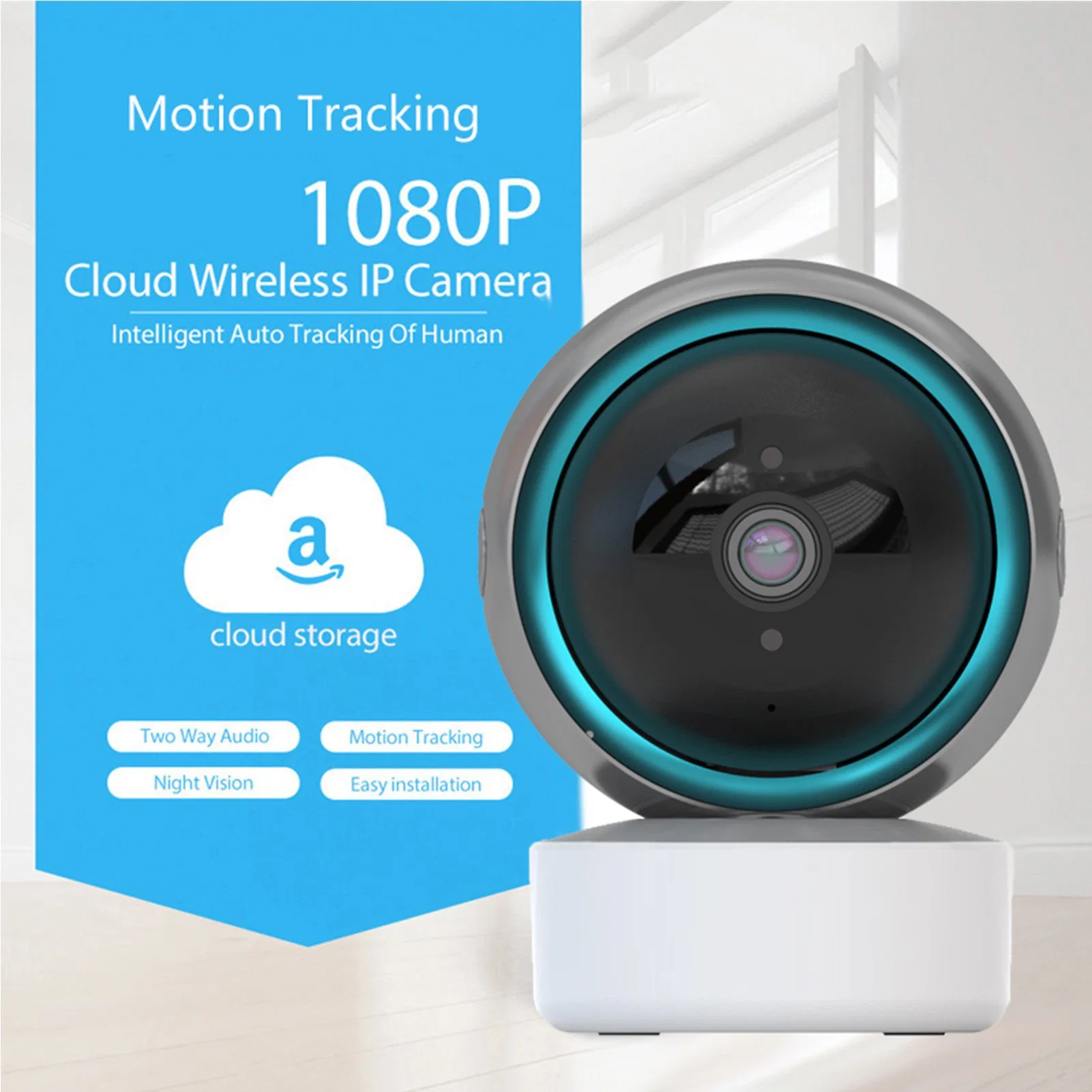 1080P Tuya APP Indoor Camera WiFi IP Camera Home Security