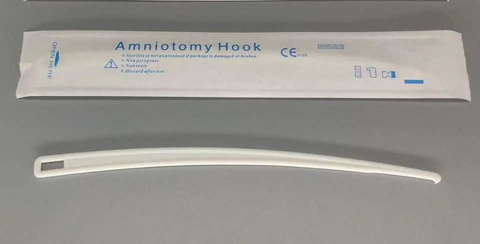 Medical Disposable Amniotomy Hook Amniotic Membrane Perforator Hook