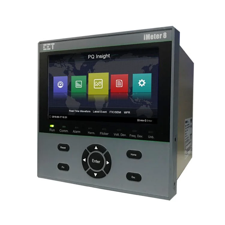 iMeter 8 DIN192 Class 0.2S Three-Phase Advanced Power Quality Analyzer with 8G On-board Memory Extensive I/O Dual Ethernet Two RS-485 Ports