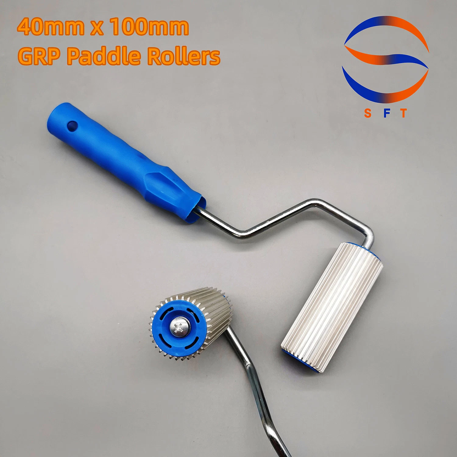 40mm Diameter Aluminium FRP Tools for FRP Laminating Bubble Removing