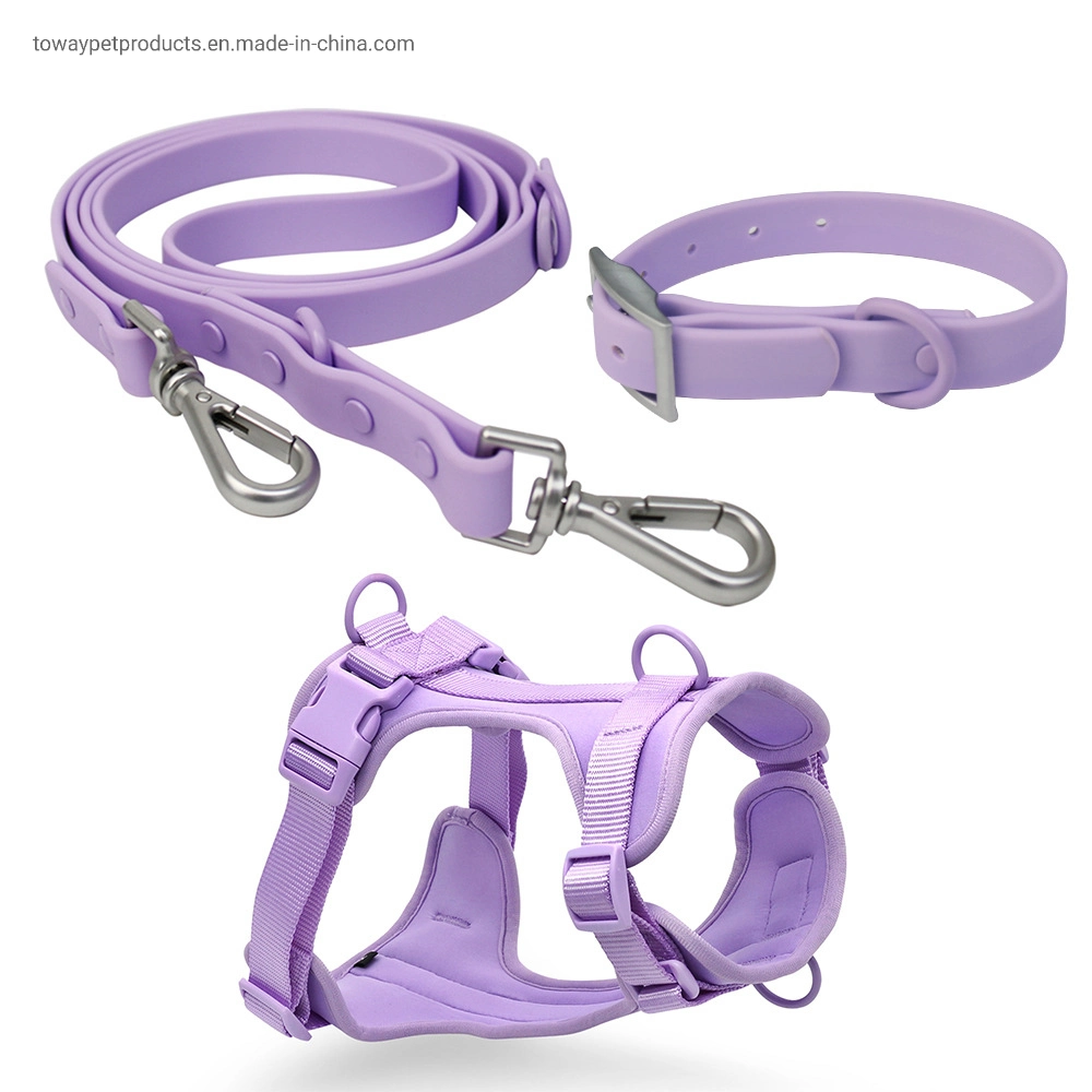 Design PVC Popular Pet Outdoor Leash Design Dog Harness