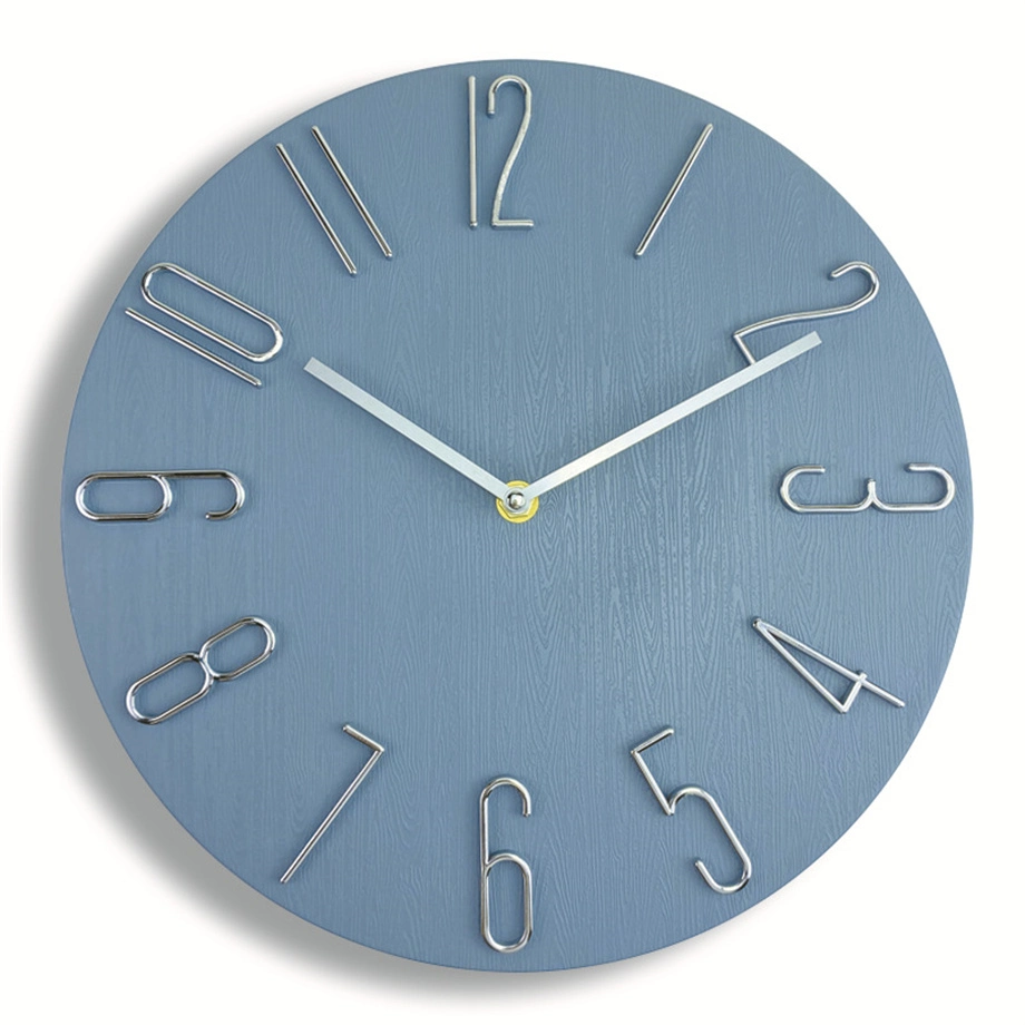 Hot Selling Hot Simple Mechanical Creative Nordic Clock Joy Silent Clock Wall