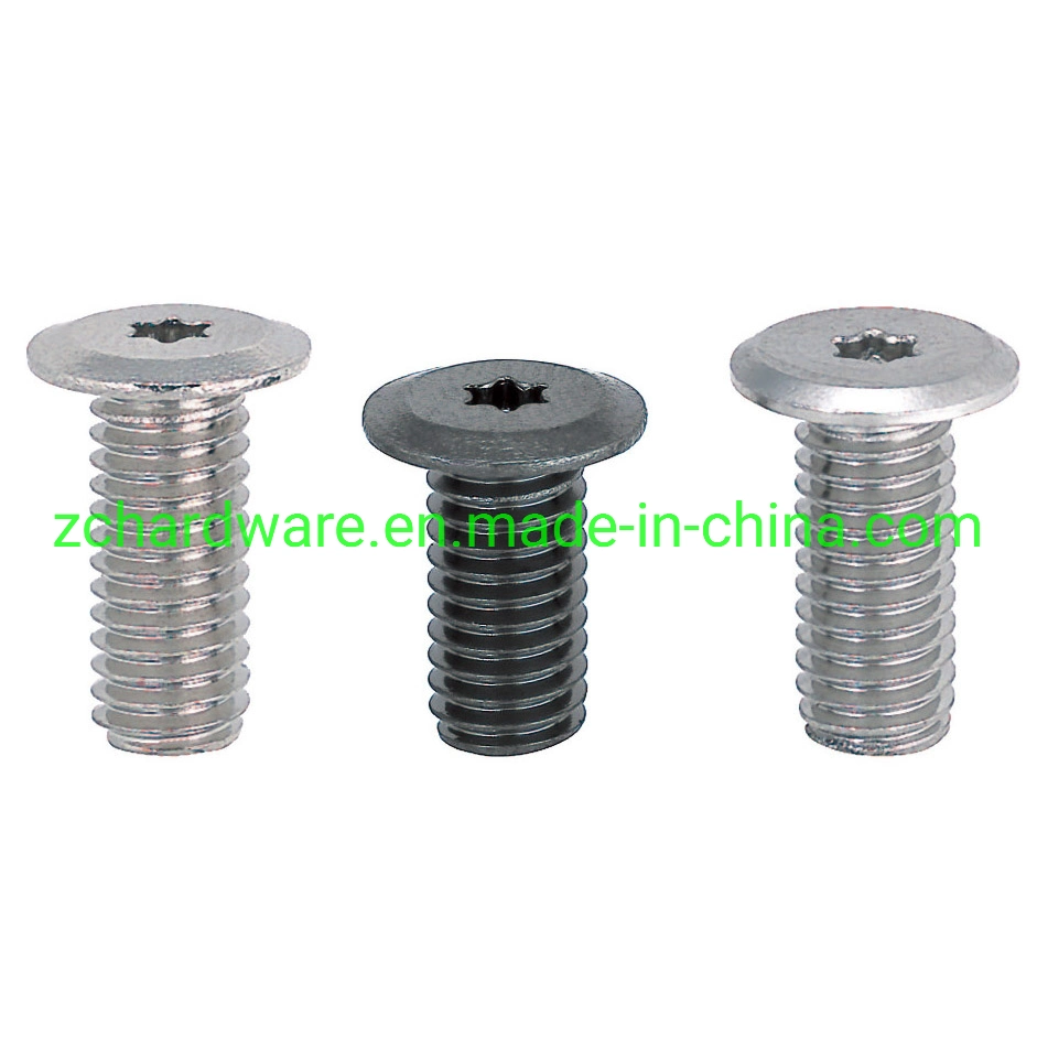 Cbsse Cbske Cbstse Stainless Steel Hexalobular Ultra Low Socket Head Cap Screws