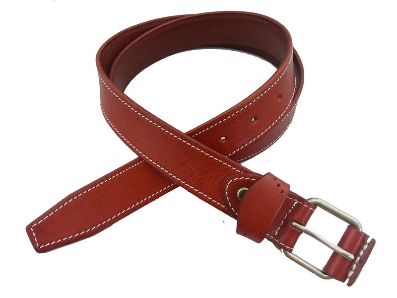 New Fashion Custom Logo Design Mans Top Grain Leather Belts (RS-DL1542)