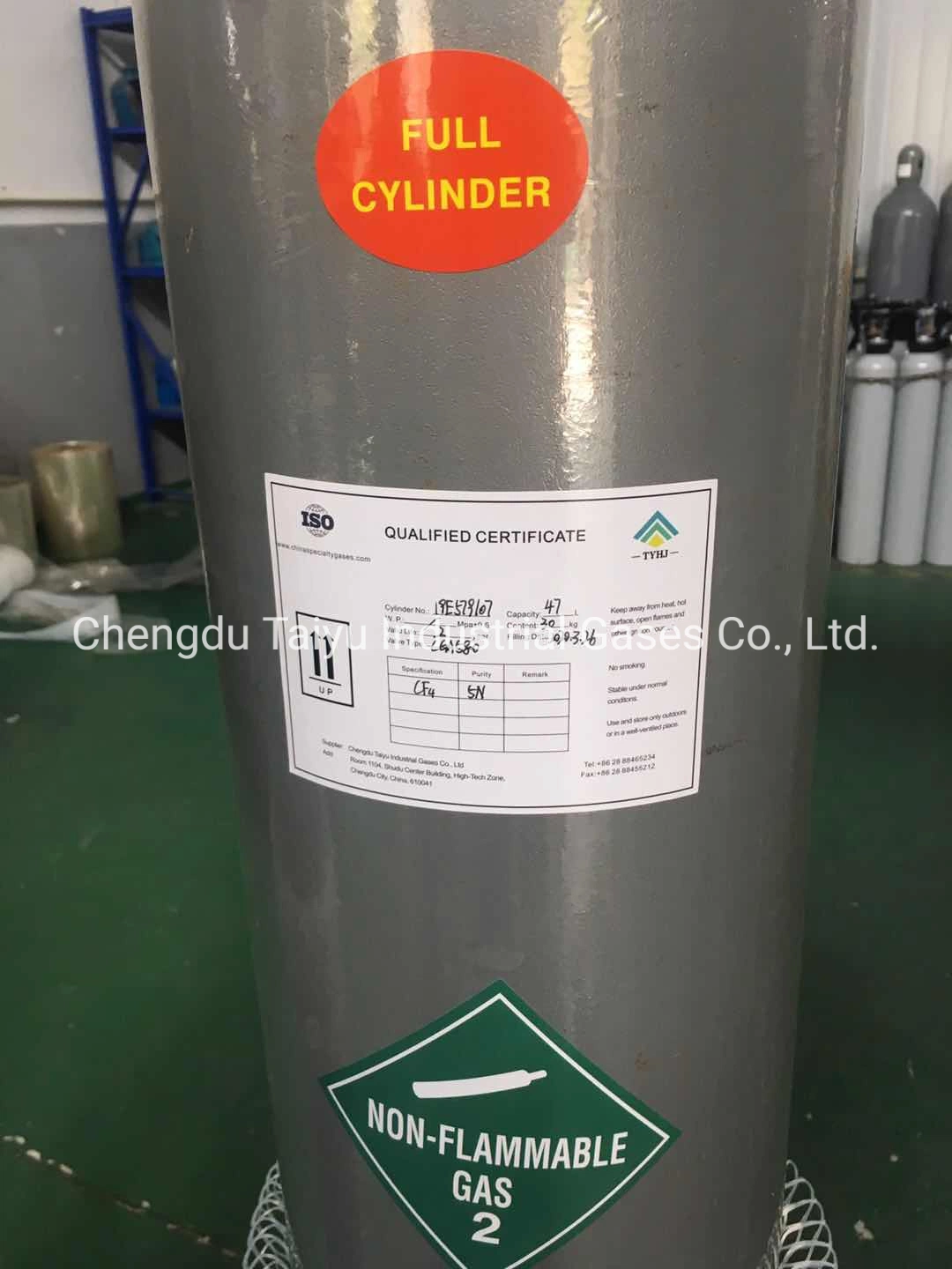 Wholesale/Supplier Good Quality UHP 5n Specialty Gas 99.999% CF4 Gas Carbon Tetrafluoride R14 Gas