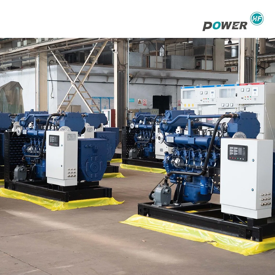 Silent/Soundproof /Electric /Portable /Silent Type /Open Type /Water Cooled /Marine Gas Generator Set