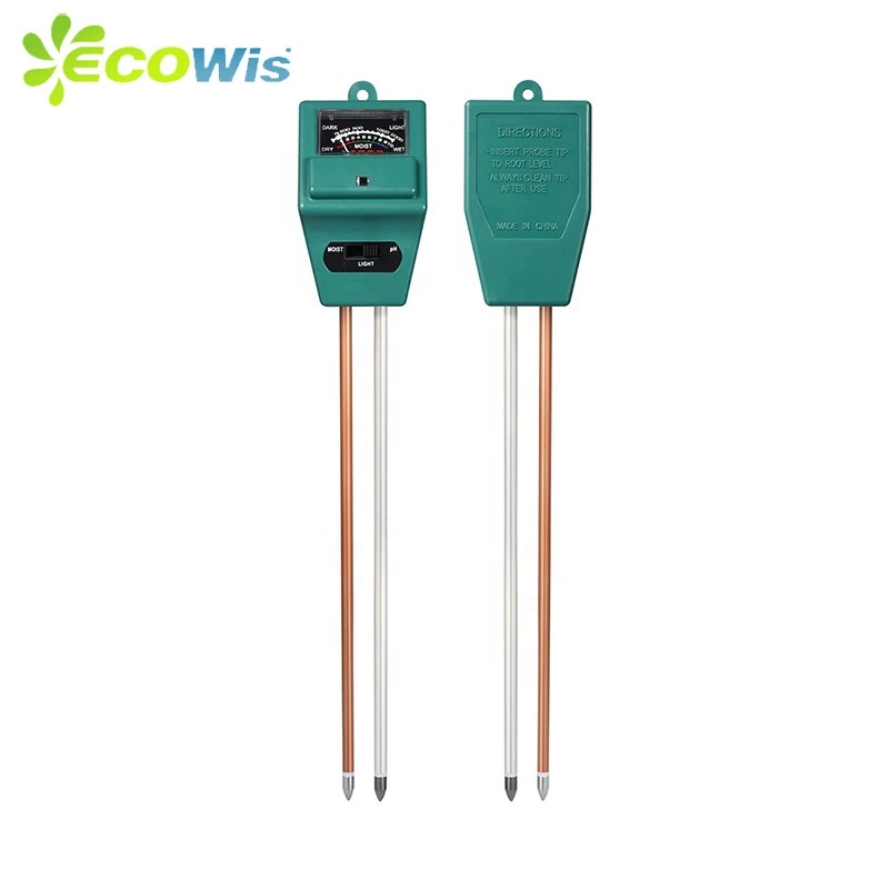 Indoor Garden Plant Care Soil Measurements Waterproof Measuring pH Light Moisture Meter