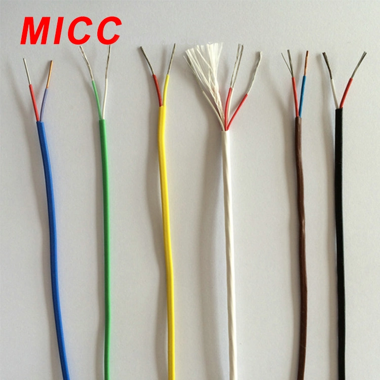 K Type Chromel Alumel Thermocouple Resistance Bare Alloy Wire Kx-PVC/Screen/PVC-2*7/0.2