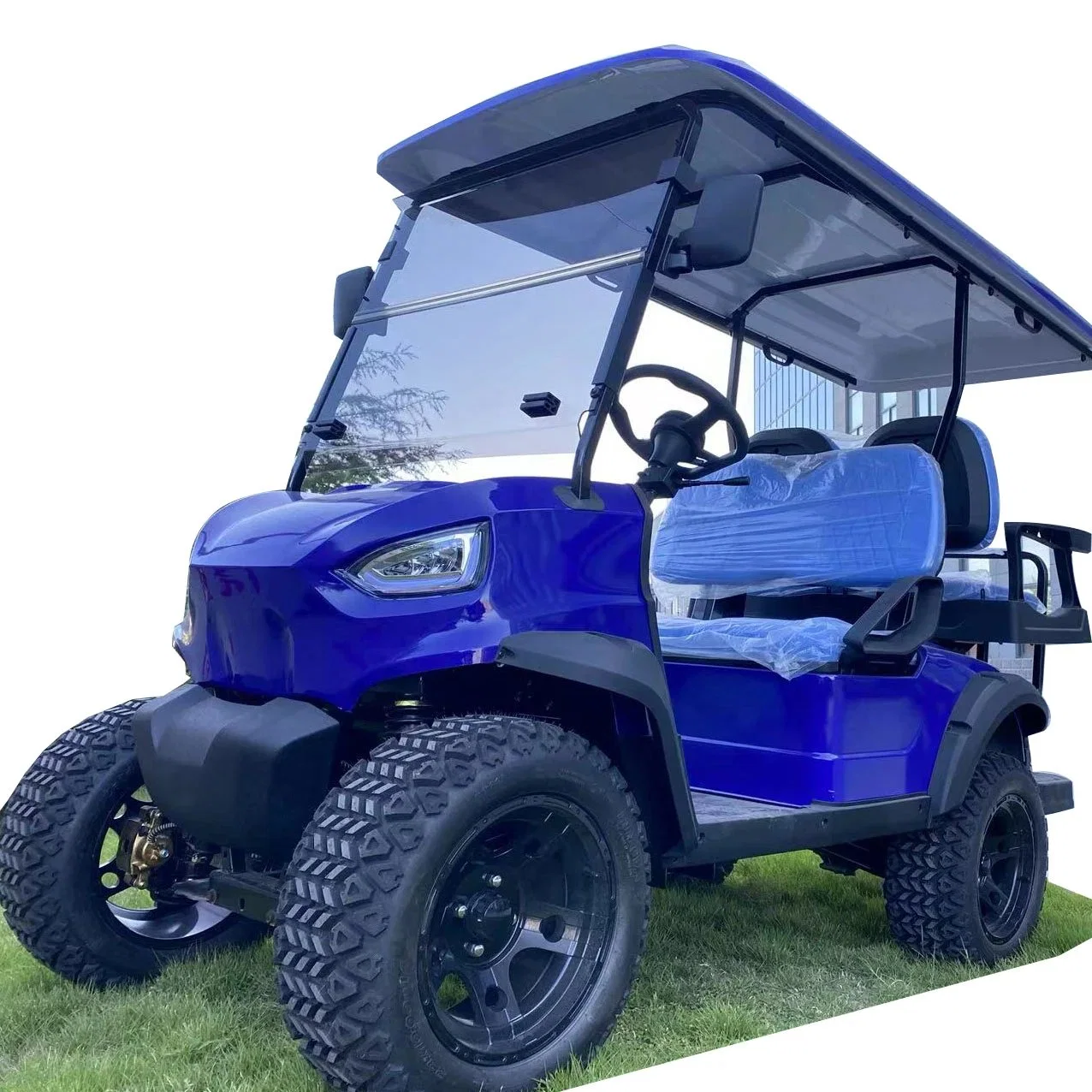 Most Popular 2+2 Seater Electric off-Road Golf Cart 4000W Motor Adult Leisure Mobility Pure Electric Four-Wheel Vehicle1