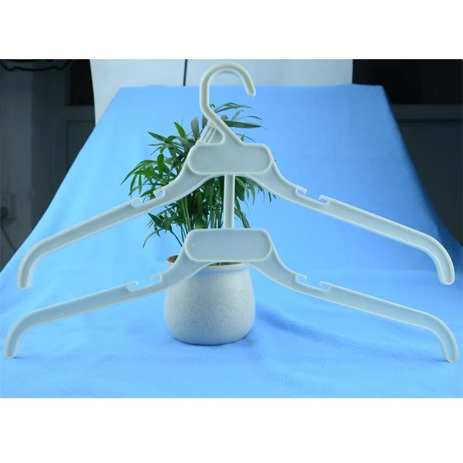 41cm Double Layers Two Pieces Set Double Fold Plastic Hangers