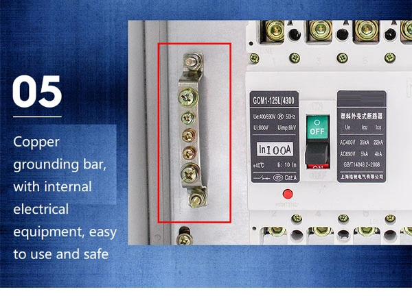 160 un tipo de interruptor MCB Transferencia automática de alimentación de red paso a juegos de generador de energía Unility