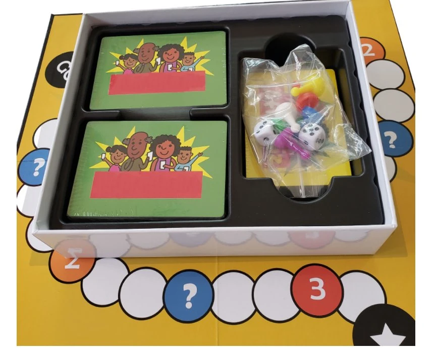 Plegable de impresión personalizadas Tablero de juego para adultos fiesta familiar entretenimiento juego de mesa