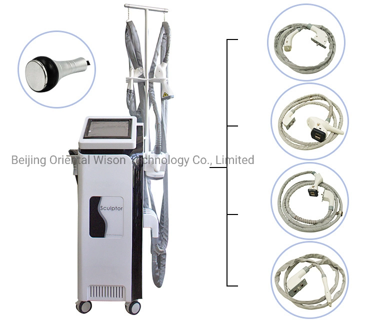 Equipo RF cavitación vacío Vacío vacío de belleza RF de rodillos de masaje adelgazante