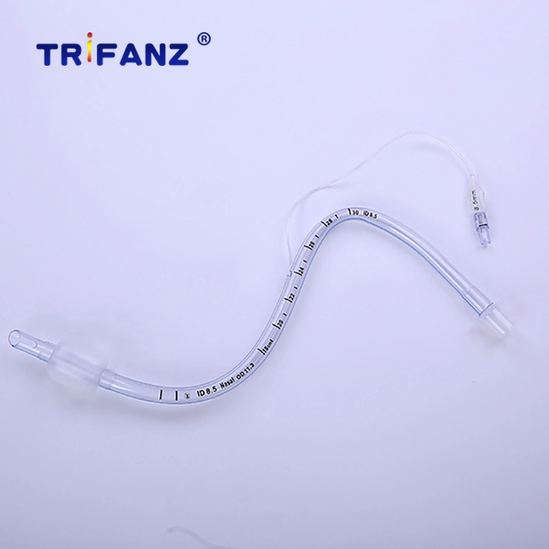 Disposable Nasal de PVC tubo endotraqueal con manguito de todos los tipos