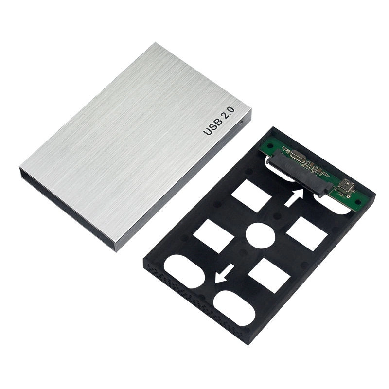480Mbps USB2.0 HDD Enclosure 2.5-Inch Serial Port SATA SSD Hard Drive Case Support 2tb External HDD Case