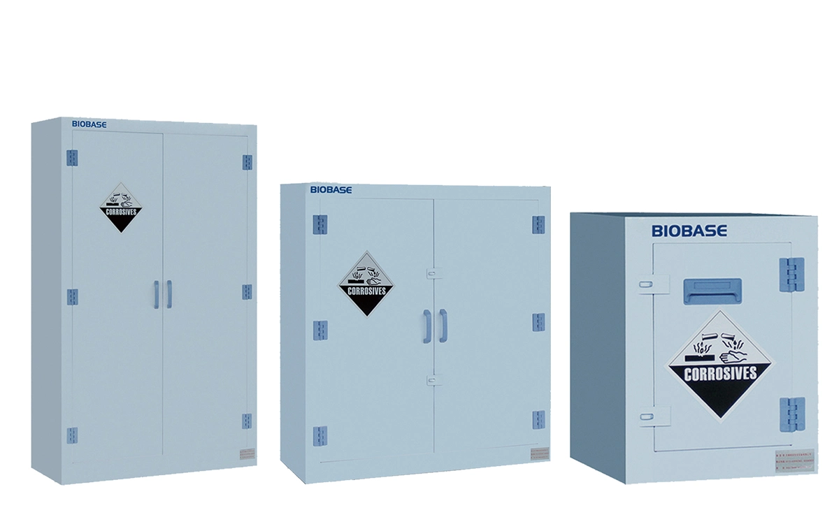 Biobase Padlock Design Safety Strong Acid & Alkali Storage Cabinet Bksc-4p