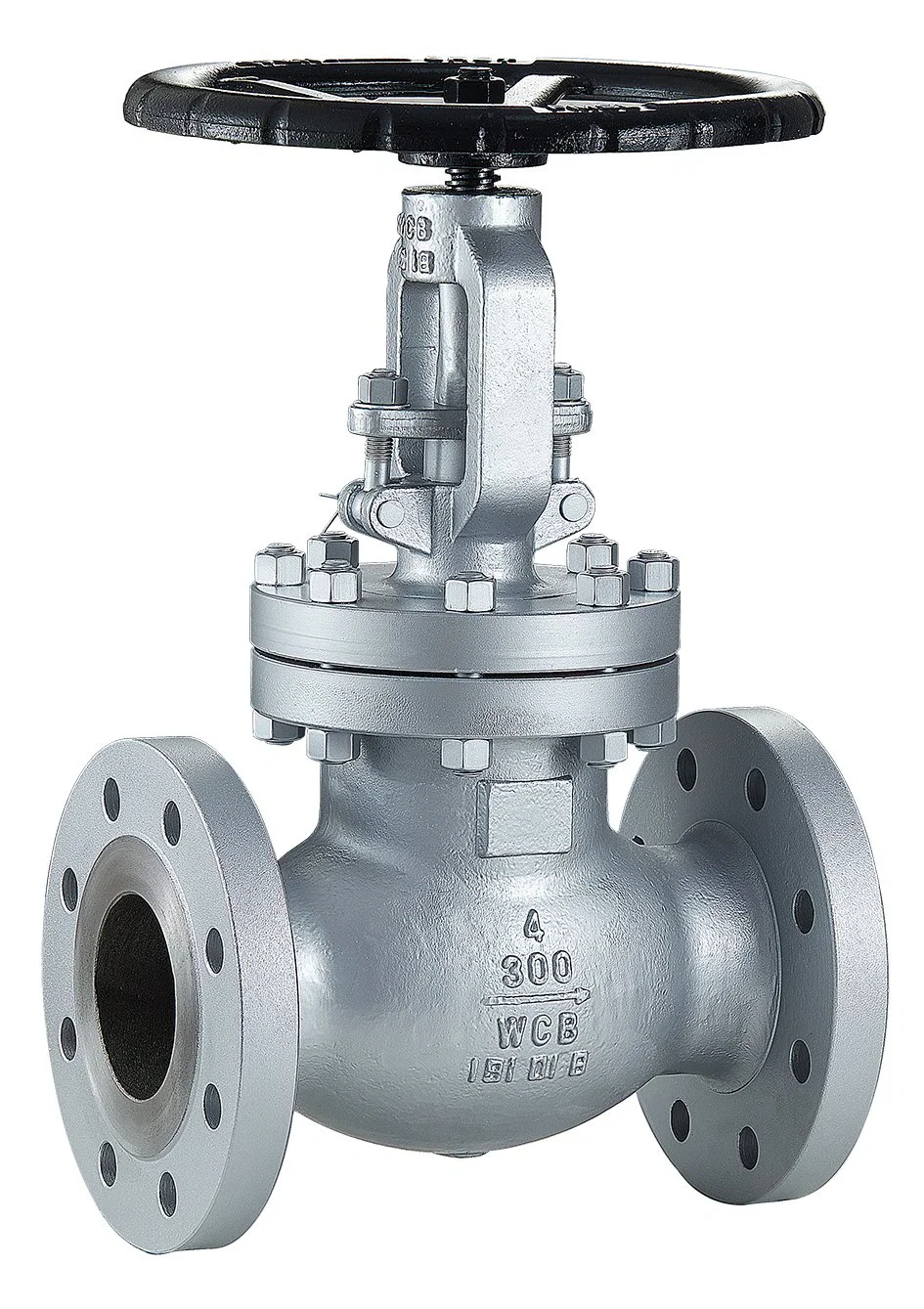 API Cast Steel Straight Pattern Globe Valve for Shut-off WCB Wc6 Wc9