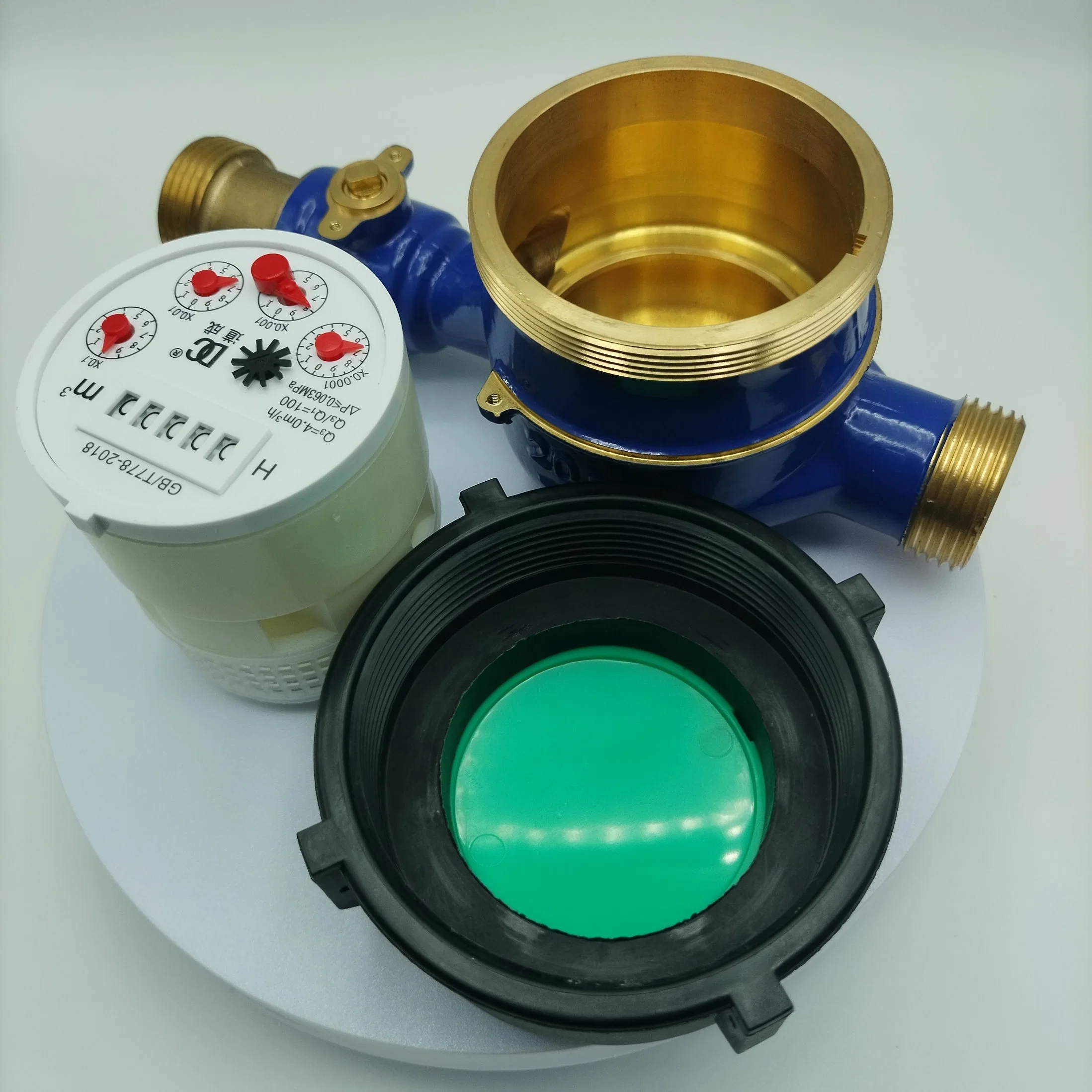 Multi Jet Magnetic Dry Brass Water Meter Dial and Mechanism