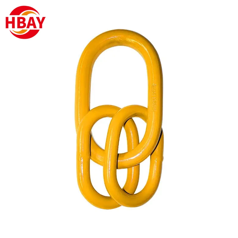 Alloy Steel Strong Oval Ring Lifting Sling Rigging Connecting Son and Mother Ring