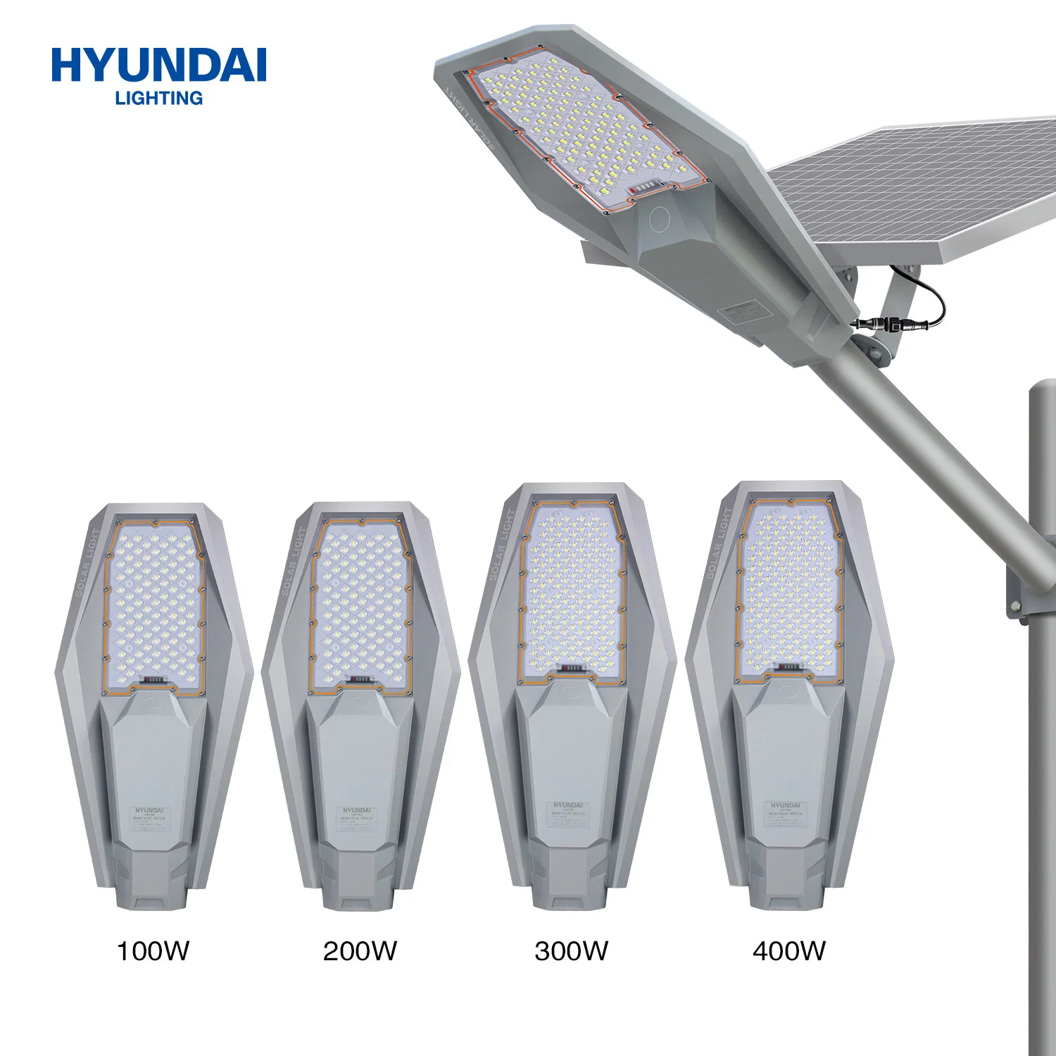 Hyundai Fertigung / Großhandel wasserdichte IP65 Solar Powered LED Ampel