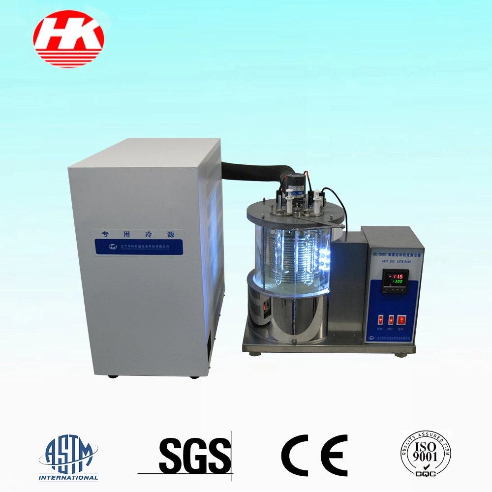 Alta precisión viscosímetro de cinemática de baja temperatura (ASTM D445)