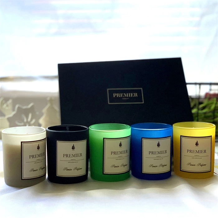 Customized Smokeless Scented Soy Wax Votive Candles with ISO Certification