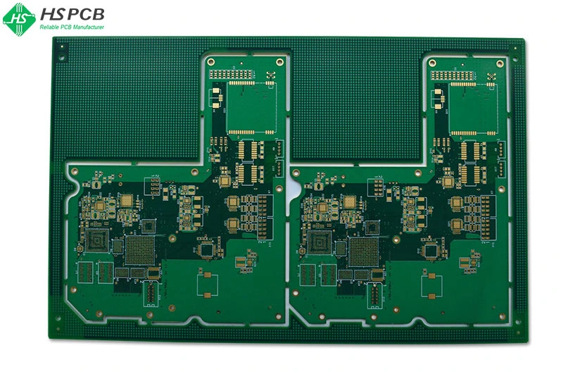 10 Layer High Tech Conductive Filled Micro Vias HDI PCB Board Circuit Board Manufacturer