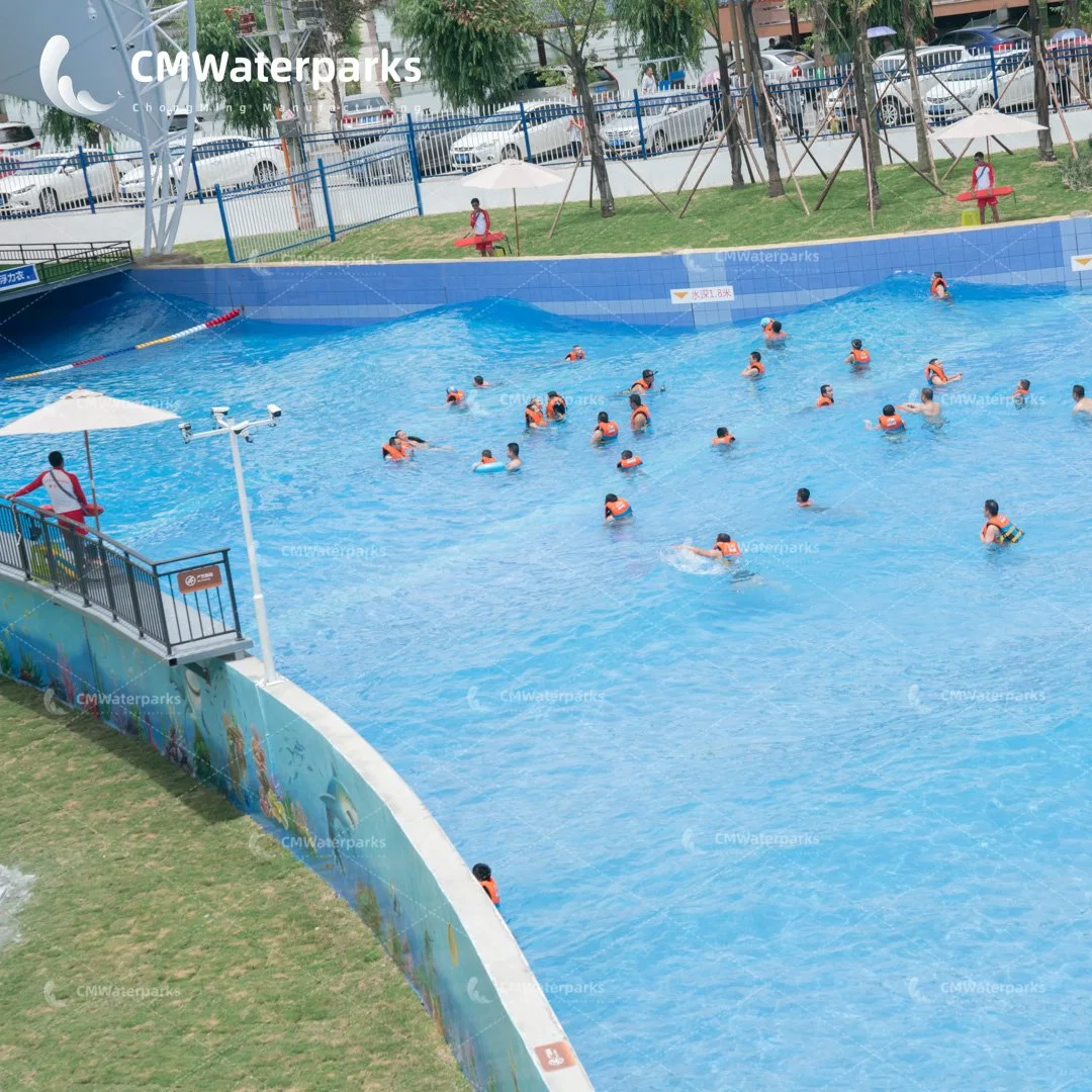 Outdoor Water Park Playground Tsunami Wave Pool with High quality/High cost performance 