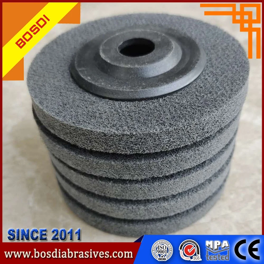 125X15X22.23mm Abrasive Nylon Flap Disc/Wheel with Plastic Backing Polishing for The Magnesium Aluminum Alloy, Magnalium, Titanium Alloy, Stainless Steel, Stone