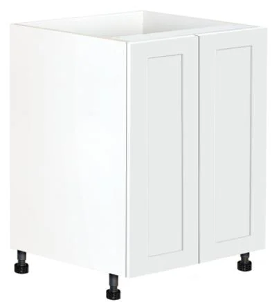 French Design Linear White Lacquer Shaker Finish Edge Trim with Pillow Solid Wood Kitchen Cabinets