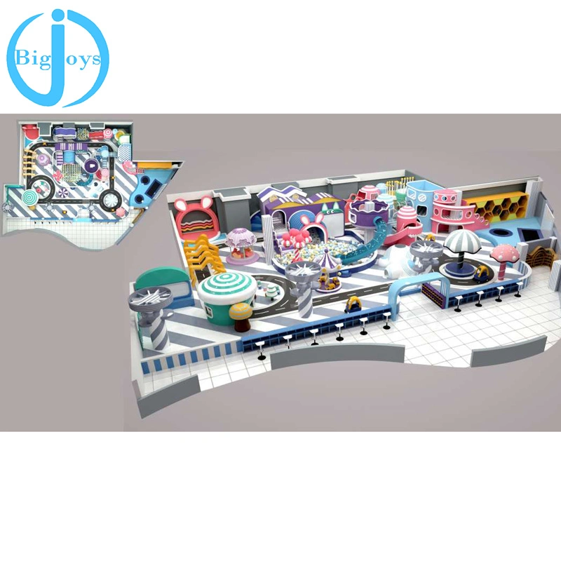 New Indoor Playground Design Style Cosplay Drive Car School for Indoor Playground