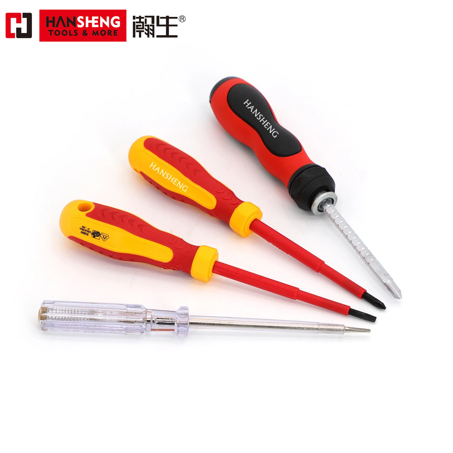 Professional VDE Screwdriver, Hand Tools, Hardware Tools, Made of S2, VDE Screwdriver, Professional Screwdriver, Regular Size, Screwdriver Cross