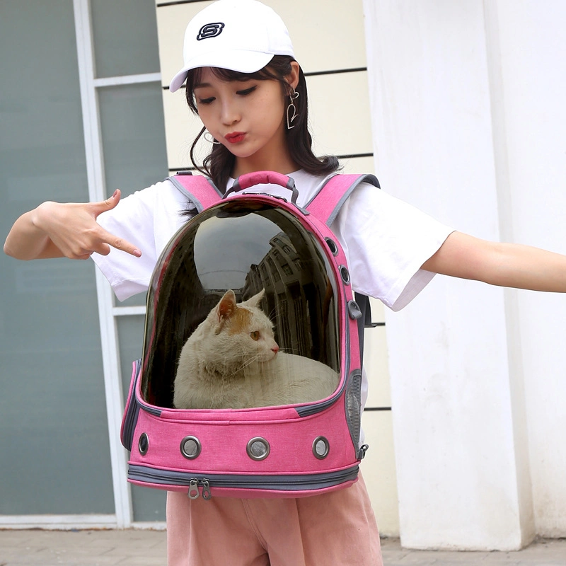Free Sample Expandable Airline Approved Trolley Soft-Sided Backpack Dog Cat Bag Travel Carrying Bag House Cage Pet Carrier 0171