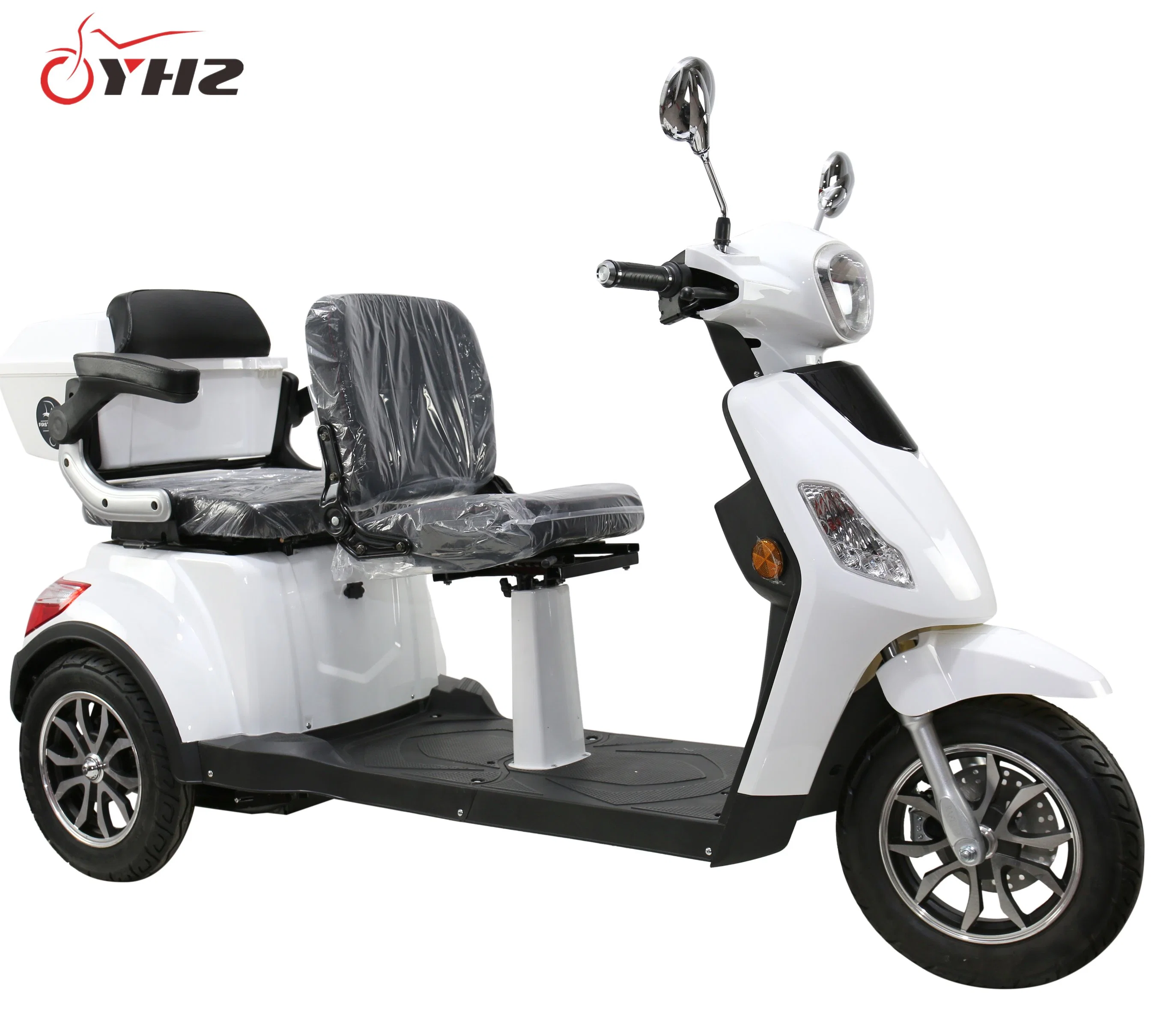 Anti-Slip 3-Wheel Design Safety Driving Mobility Moped Electric Motorcycle