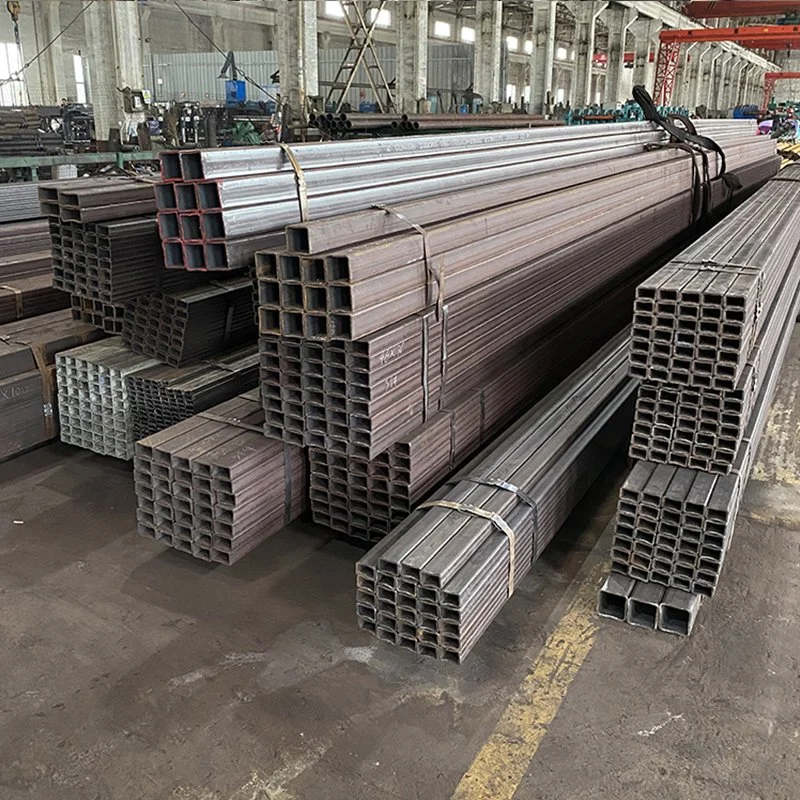 Con el estándar americano tubo cuadrado de 150X150 de carbono de acero galvanizado a tubo de acero cuadrado plata zinc chapado en acero del tubo de la EMT 15-35días