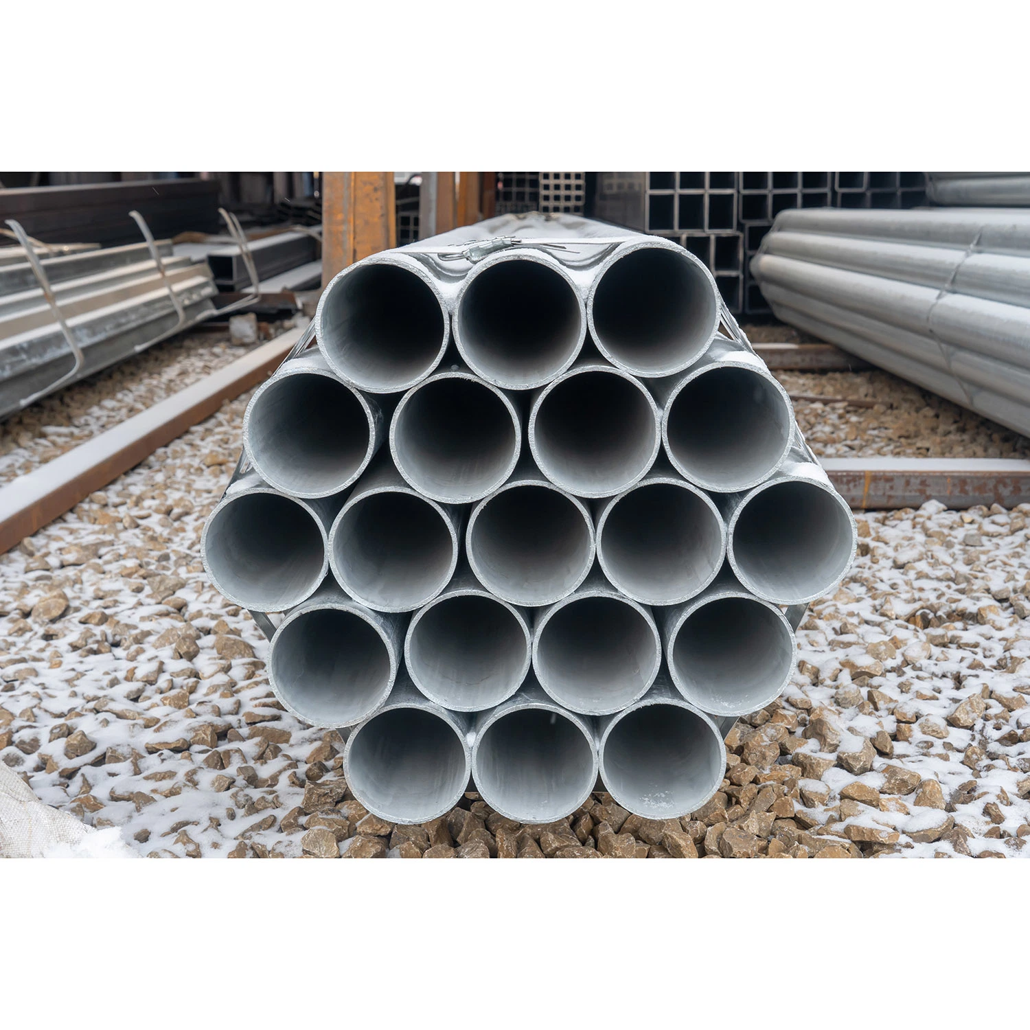 Q235 Hot-DIP Galvanized Steel Pipe Vegetable Greenhouse Pipe Agricultural Greenhouse with 2 Inch Thin-Walled Galvanized Pipe