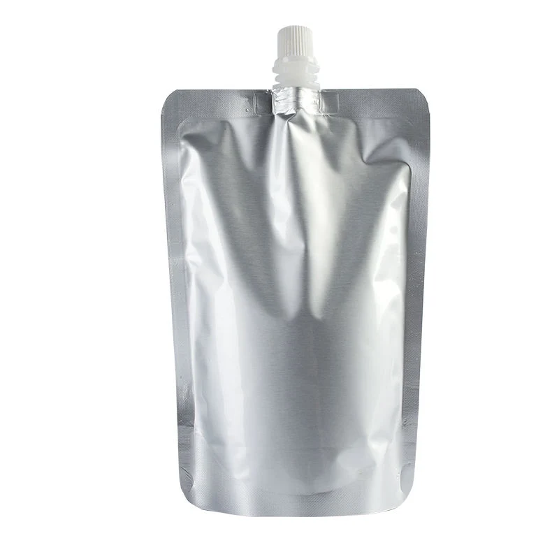 250ml 300ml 500ml relleno Bolsa de recarga bebidas Bolsa de embalaje Bolsa de boquilla de Doypack Bolsa de boquilla de aluminio Diseño de lámina