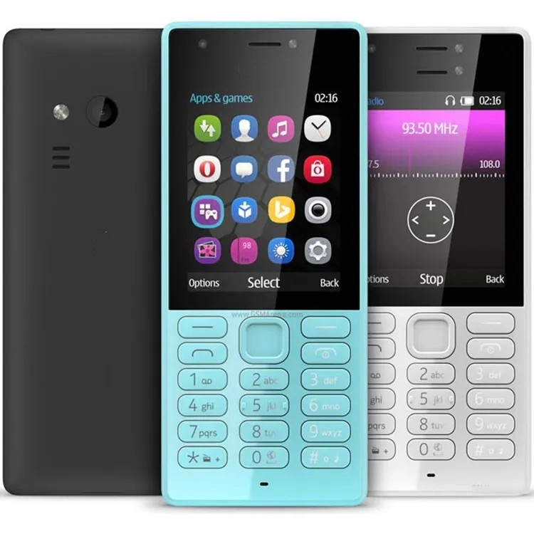 2g Feature Keypad Mobile Phone for No KIA 216 Cellphone Factory Direct Selling Cheap Price