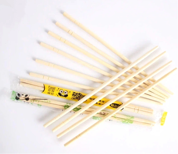 Venda a quente descartáveis biodegradáveis Bambu Chopstick redonda