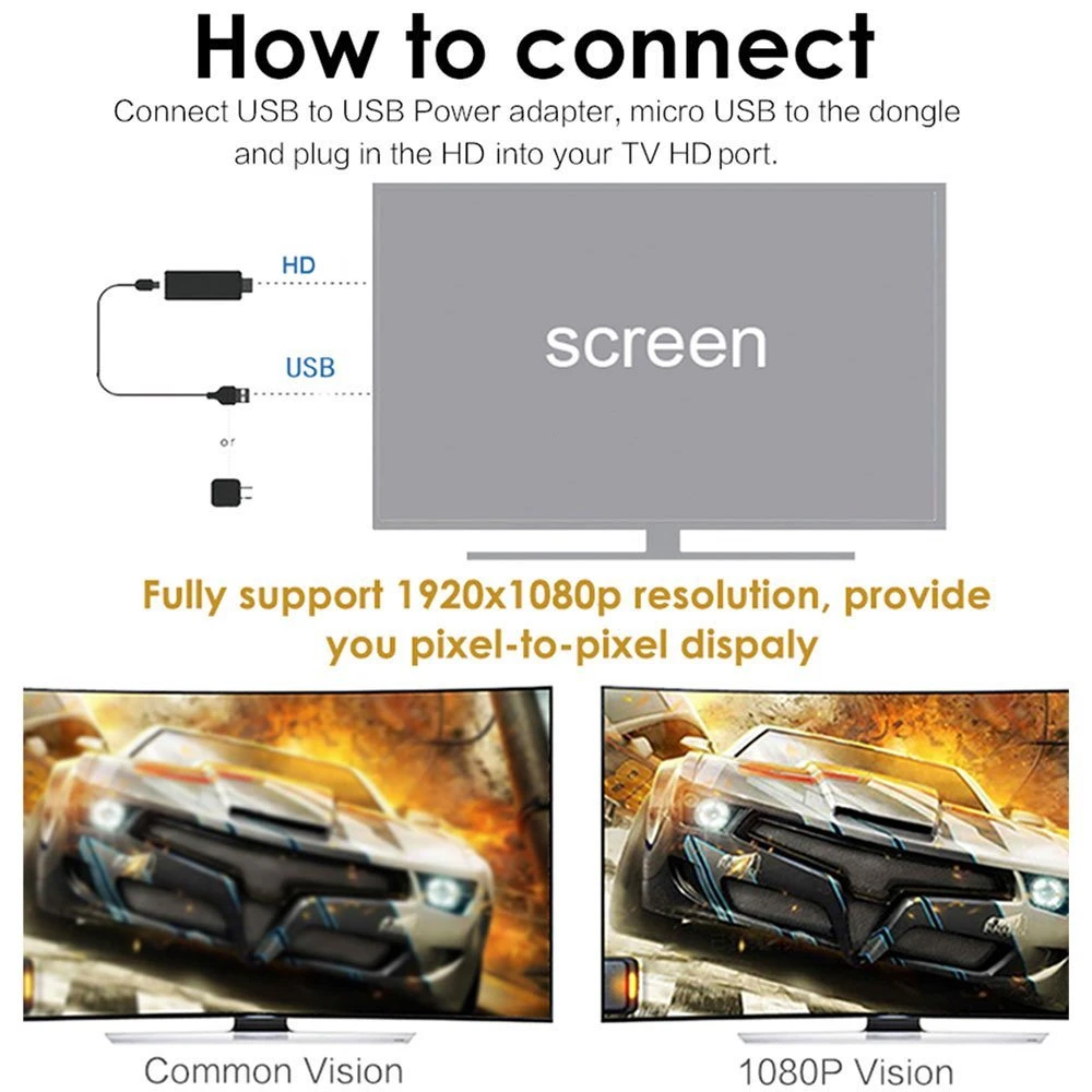 WiFi Miracast Dongle Anycast M2 Linux Based Airplay TV Receiver