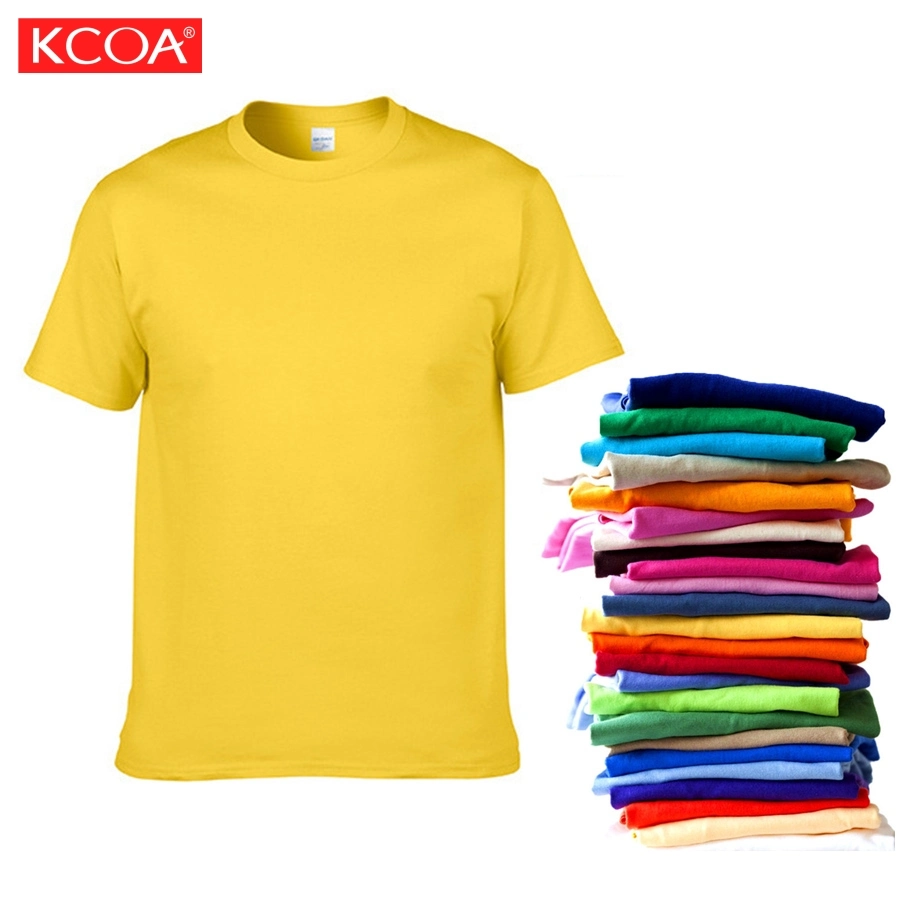 China Cheap Wholesale/Supplier Plain Custom Printed Cotton Men's Tee Shirt