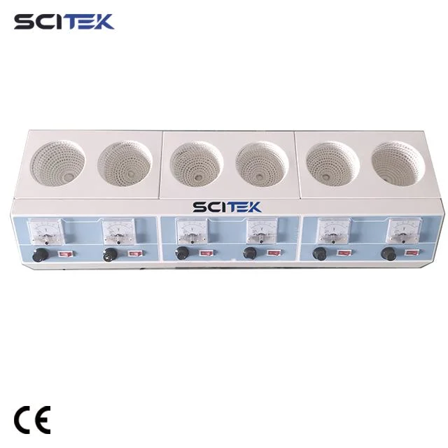Scitek Multi-Row Electronic Control Heating Mantle Heating Laboratory Equipment
