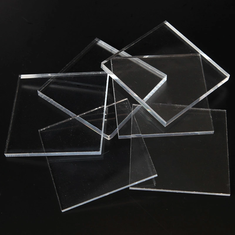 High Clear Transparent Cast Extruded Acrylic Board 50mm 80mm Thick Plastic Acrylic Panels Sheets for Advertising