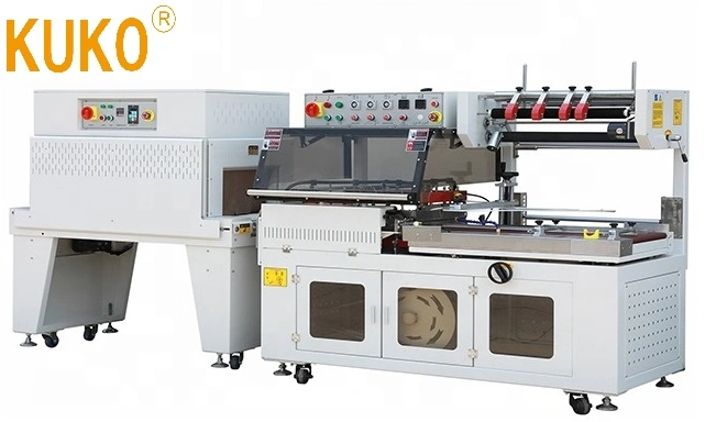 Pencil Boxes Argan Oil Shrink Packing Machine Automatic L Shape Sealer Shrink Packaging Machine