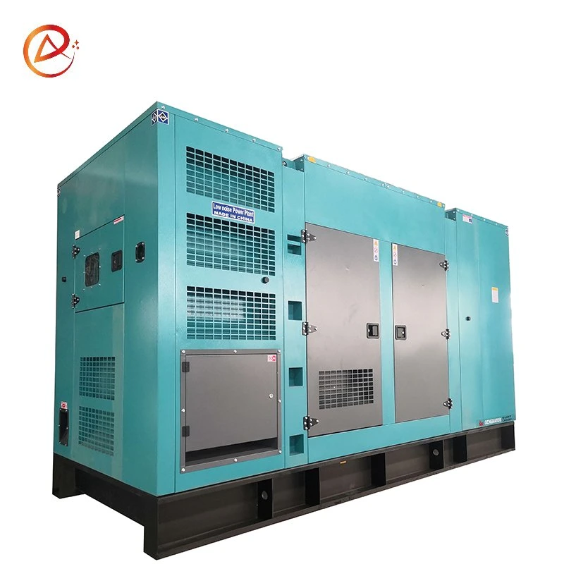 Générateur diesel silencieux à refroidissement par eau de type insonorisé pour usage domestique de 15 kW 20 kVA 25 kVA 50 kW 60 kVA 80 kVA 125 kVA 150 kVA 200 kVA 500 kVA