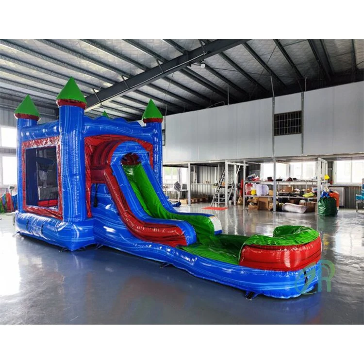 Reliable and Good Amusement Park Inflatable Bouncer Castle, Inflatable Bouncer Slide