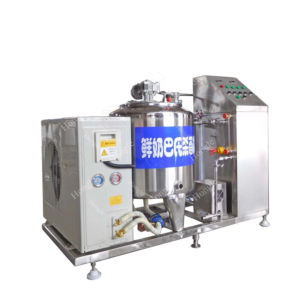 Electric Heating Milk Juice Beverage Sterilizer Pasteurizer Machine with Cooling Function