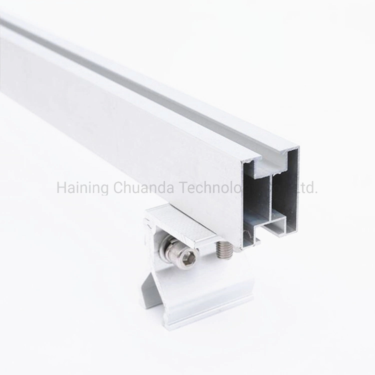 New Design Industrial Aluminum for Solar Energy Mounting System Guide Rail with High quality/High cost performance 