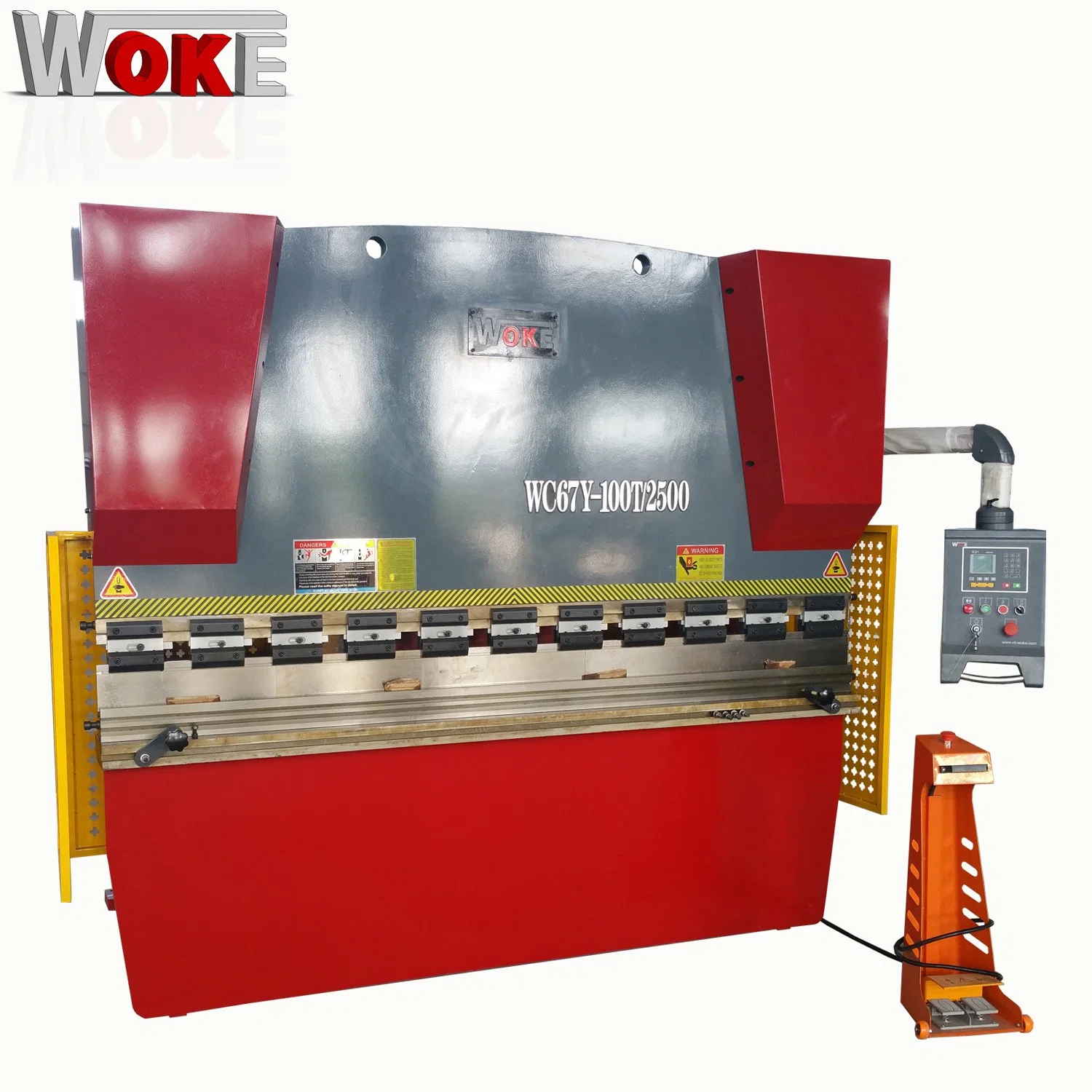 Discount Aluminium Square Box Brake Copper Plate Angle Hydraulic CNC Press Brake Bending Machine 100t/2500mm